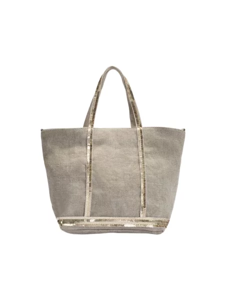 Torebka skórzana Vanessa Bruno skórzana szara