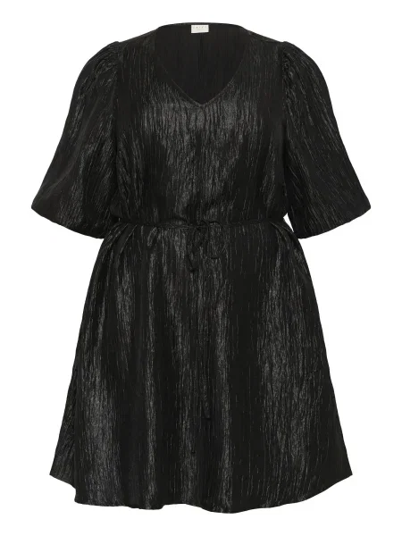 KAFFE CURVE Obleka KCRizza' črna