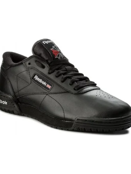 Sneakers Reebok Ex-O-Fit Low Clean Logo Intense Black/ Silver/ Silver EUR 36 čierna