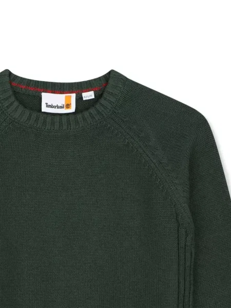 Sweter dziecięcy Timberland zielony