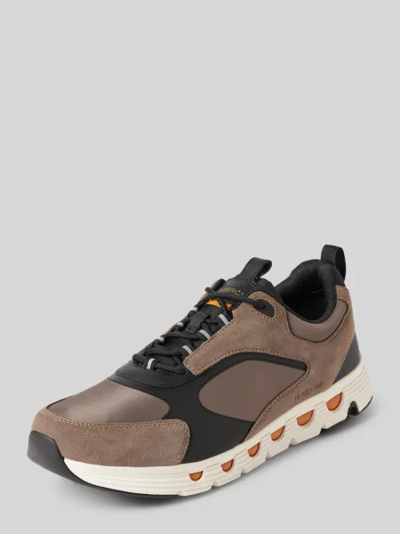 Sneakersy sznurowane model ‘SPHERICA’ Geox beżowe