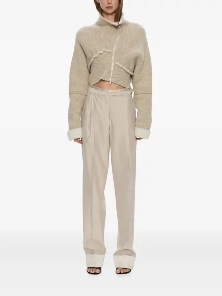 Pantaloni Christopher Esber din satin