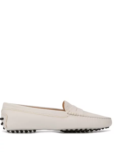 Pantofi loafer Tod's alb
