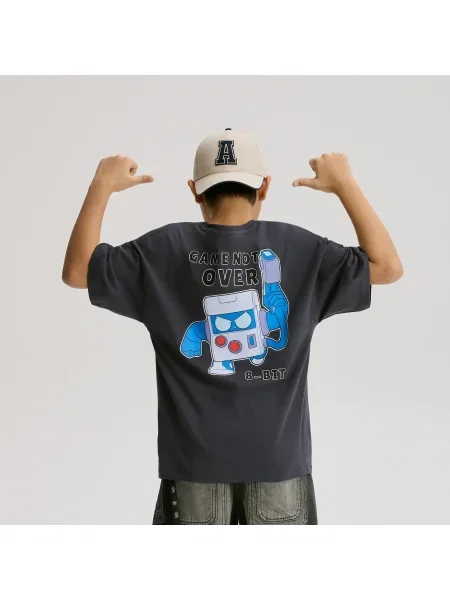 Reserved Brawl Stars póló tengerészkék