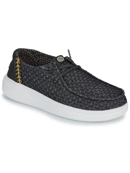 Pantofi Heydude din canvas negru