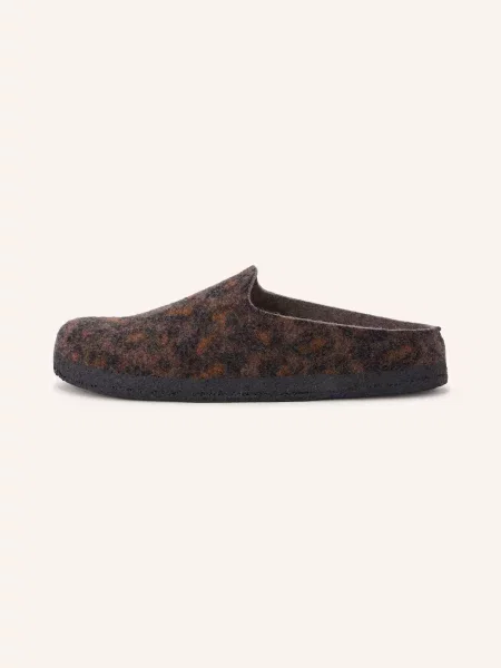 Birkenstock Pantofle Amsterdam Wrapped Dip hnědá černá