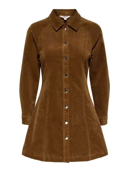 ONLY Rochie tip bluză ONLZEVA caramel maro