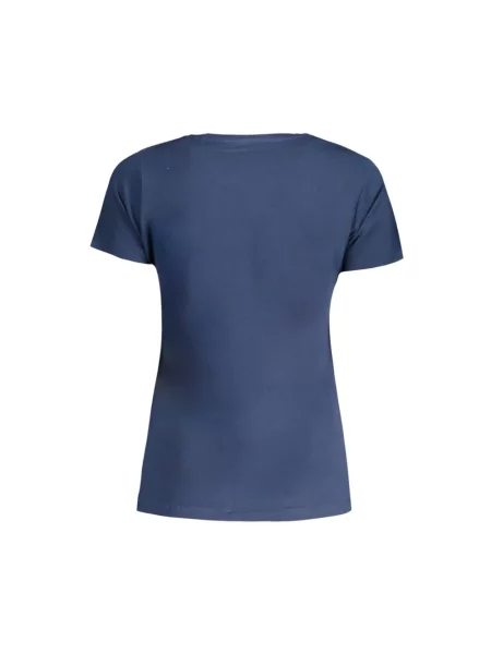 Koszulka Pepe Jeans z logo niebieska