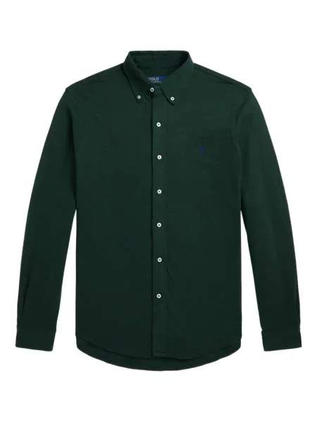 Ριγέ polo Polo Ralph Lauren με κουκούλα με αυτόγραφο λευκό