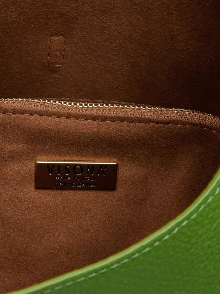 Сумка Plinio Visona' зеленая