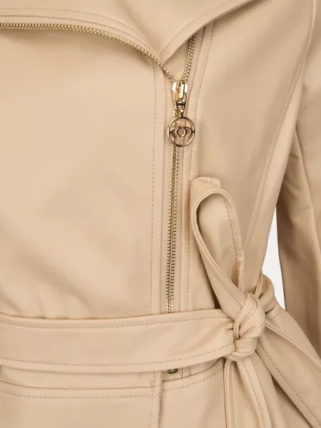 Geanta de piele Orsay bej