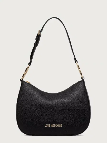 Geanta hobo Love Moschino din piele negru