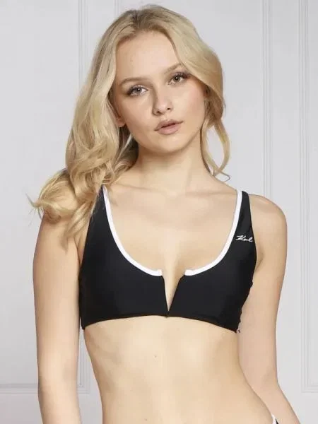 Karl Lagerfeld Sutien de baie negru