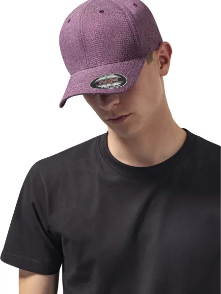 Flexfit Șapcă roșu burgundy alb