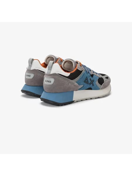 Pantofi Sun68 gri