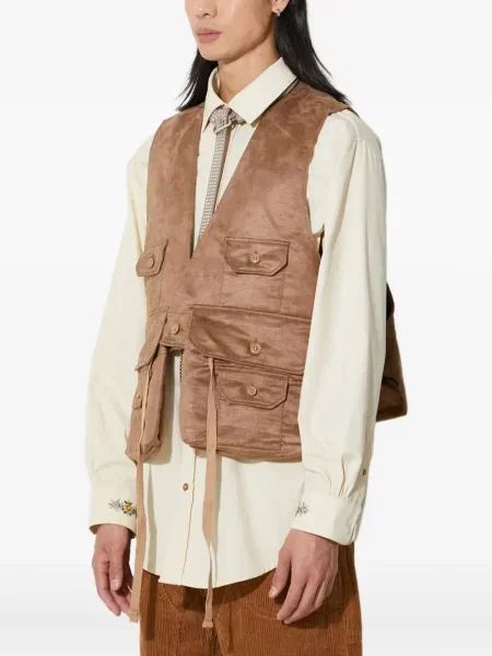 Vestă Engineered Garments maro