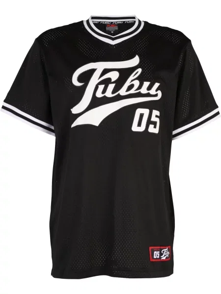 FUBU Tricou sângeriu / negru alb