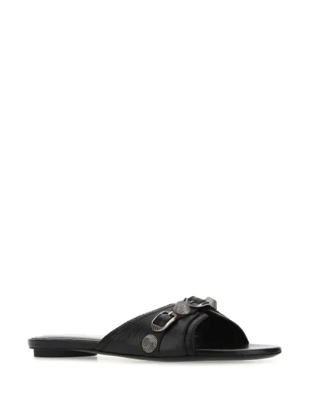 Sandale Balenciaga fără toc negru