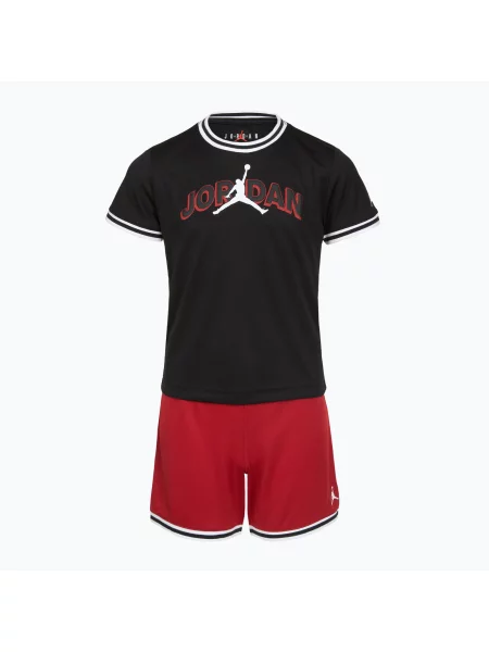 Pantaloni scurți copii Nike Jordan roșu