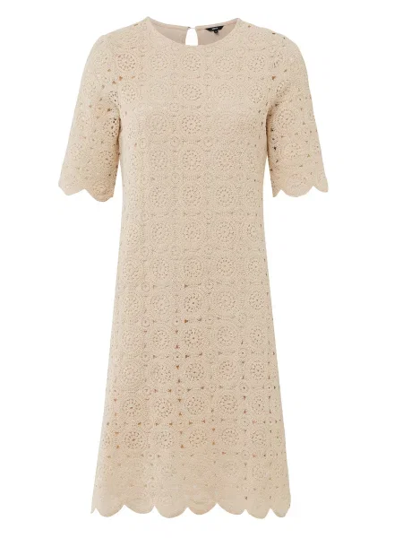 MEXX Rochie tricotat ecru