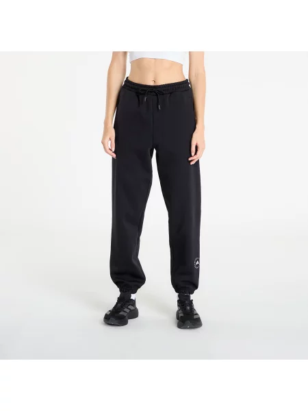 Adidas by Stella McCartney spodnie dresowe z nadrukiem czarny