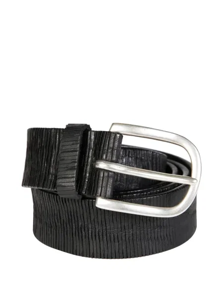 Curea Orciani din piele negru