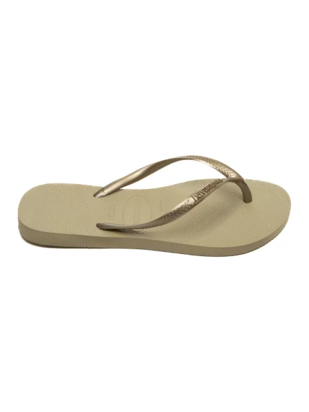 Klapki Havaianas beżowe