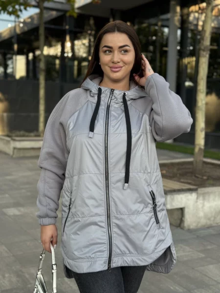 Демісезонна куртка Uaclothes сірий