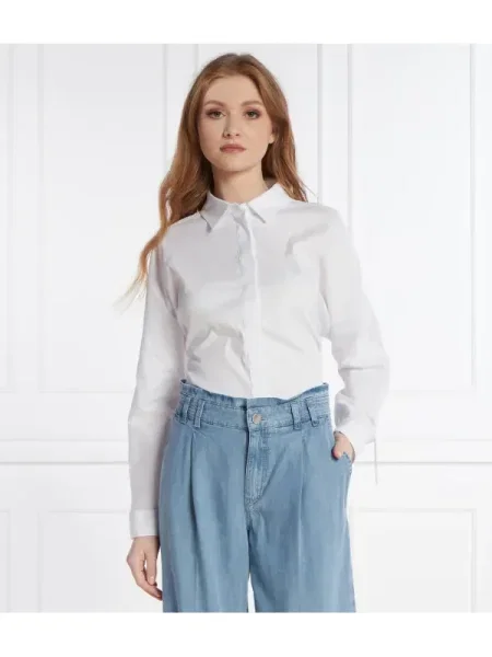 Marc Cain Cămașă | Relaxed fit alb