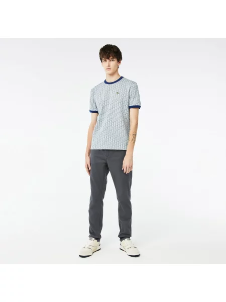 Lacoste Spodnie Slim Fit czarne