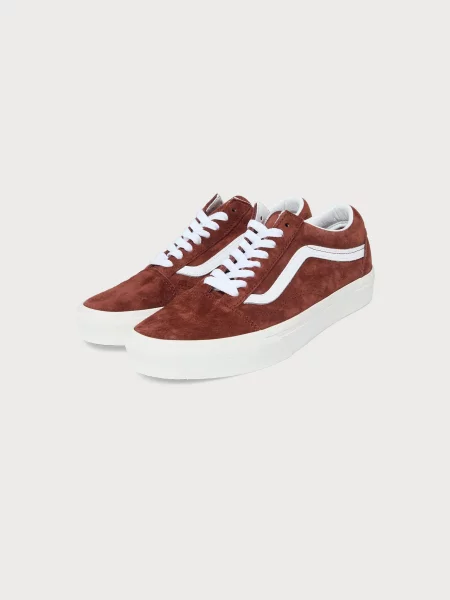 VANS Nízke tenisky OLD SKOOL hrdzavohnedá biela