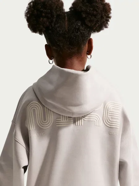 Nike кофта з капюшоном дитяча з бавовною Sportswear Club