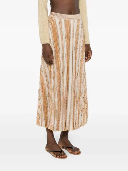 Fustă midi Missoni tricotate