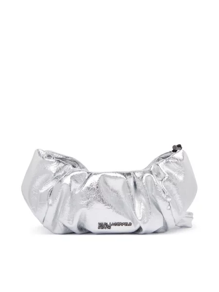 Karl Lagerfeld Jeans Rankinė Sidabrinė