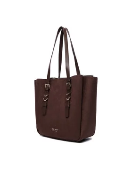 Nine West Ročna torba EO-STEEL Rjava roza
