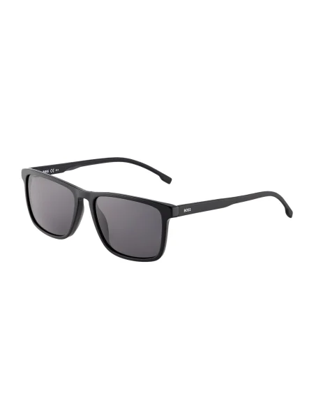 BOSS Ochelari de soare gri închis / negru alb