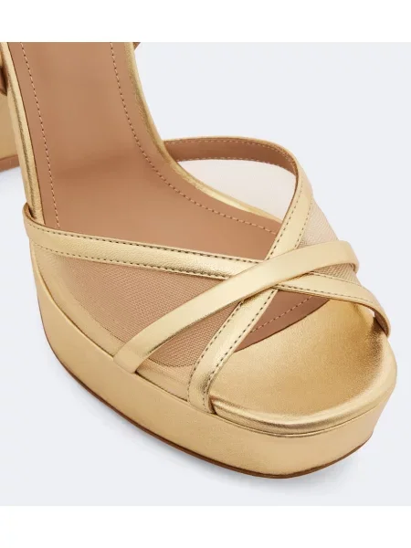 Sandale Malone Souliers din piele cu platformă