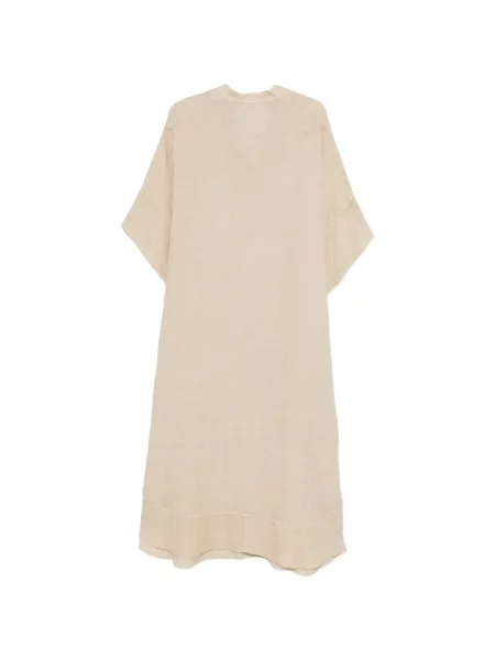 Rochie 120% Lino cu decolteu în V de costum