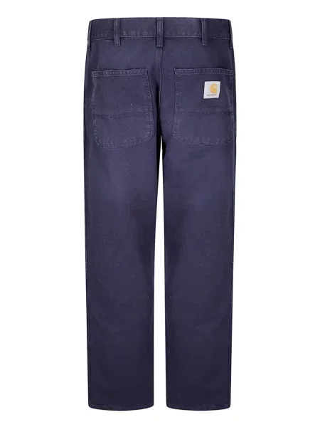 Pantaloni Carhartt Wip din canvas albastru