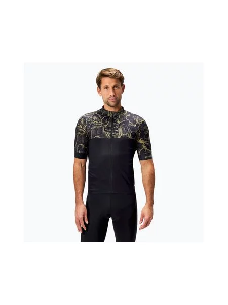 Спортивная футболка Endura в цветочек черная