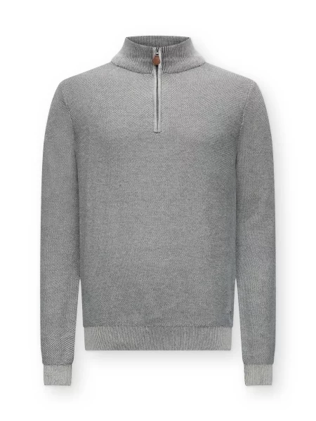 INDICODE JEANS Pulover Jexmon amestecat gri
