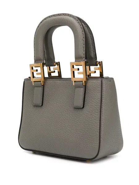 Шопинг чанта Fendi сиво