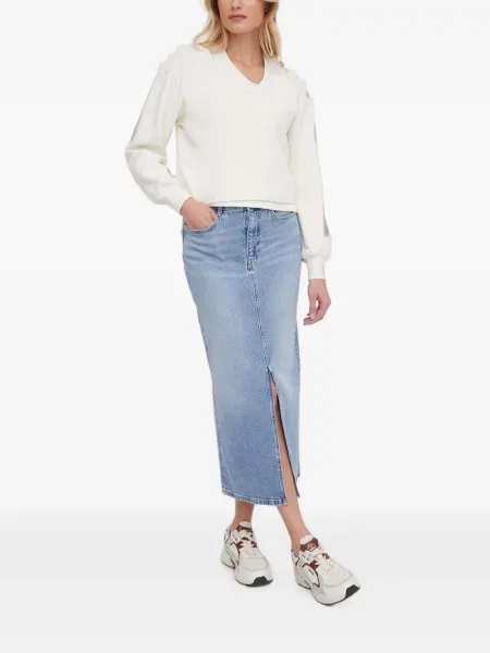 Pulover Sisley alb