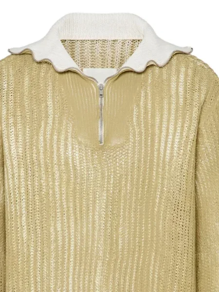 Hanorac cu fermoar Maison Margiela tricotate