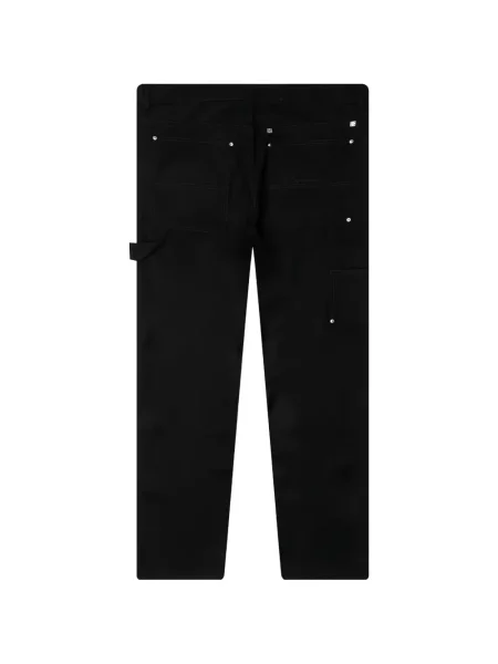Pantaloni cargo Givenchy cu tepi negru