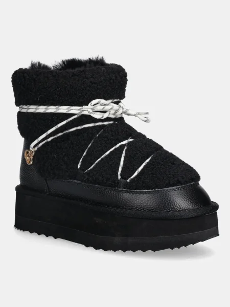 Liu Jo Bocanci JANE 07 | shearling | skóra negru