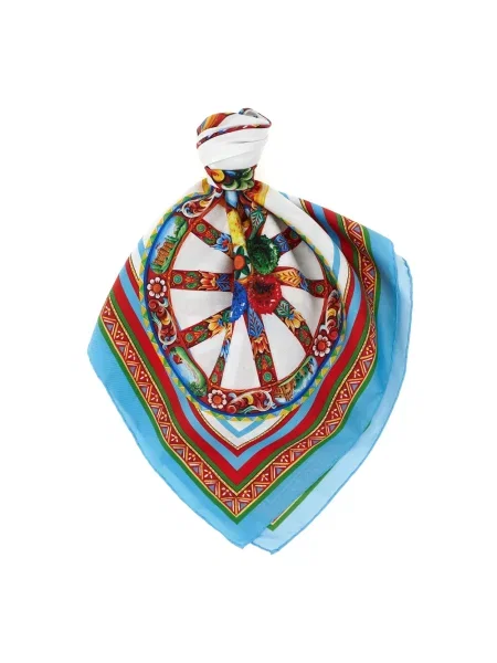 Chusta Dolce And Gabbana z nadrukiem