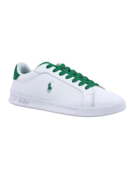 Sneakersy Polo Ralph Lauren skórzane białe