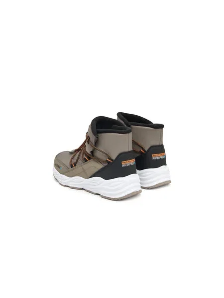 Skechers Snehule Turbo Tread TPBK sivá