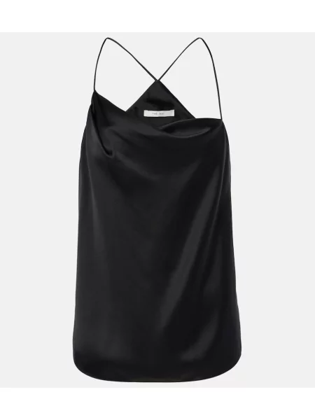 Satynowy top The Sei czarny
